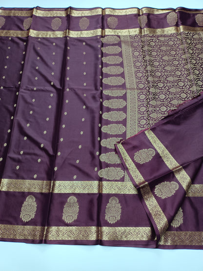 SEMI CREPE SILK SAREE