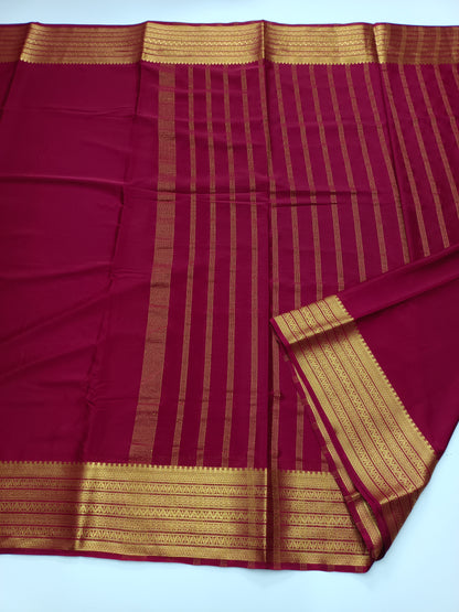 SEMI CREPE SILK SAREE