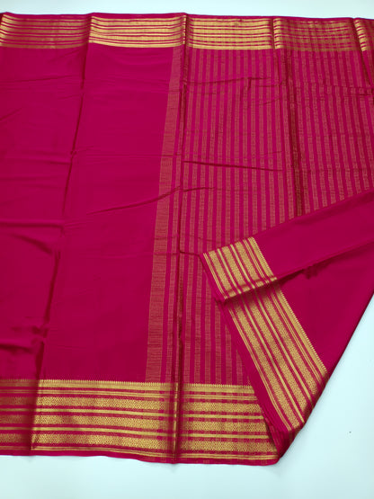 SEMI CREPE SILK SAREE