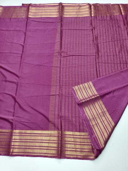 SEMI CREPE SILK SAREE