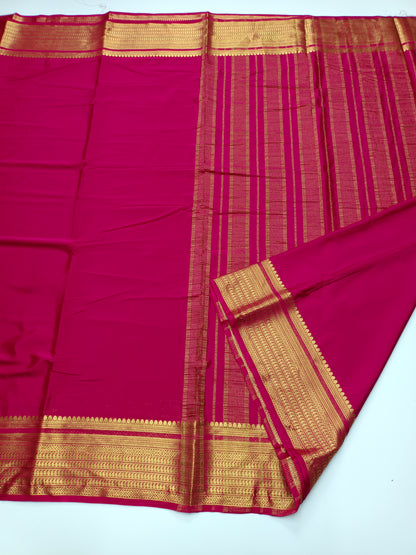 SEMI CREPE SILK SAREE
