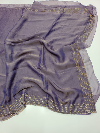 FANCY WORK SAREE