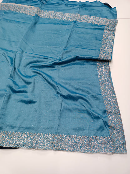 FANCY WORK SAREE