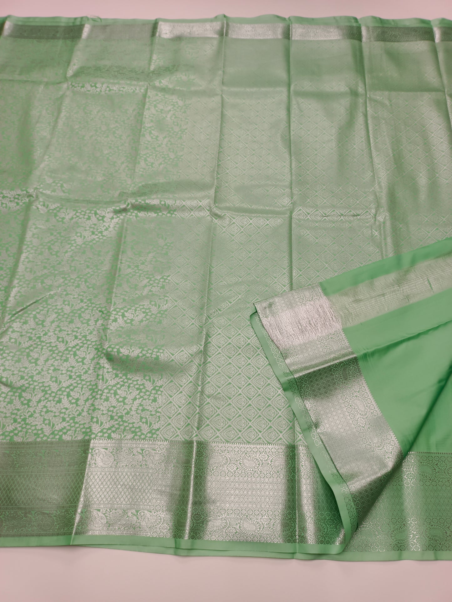 FANCY TISSUE BROCADE SAREE