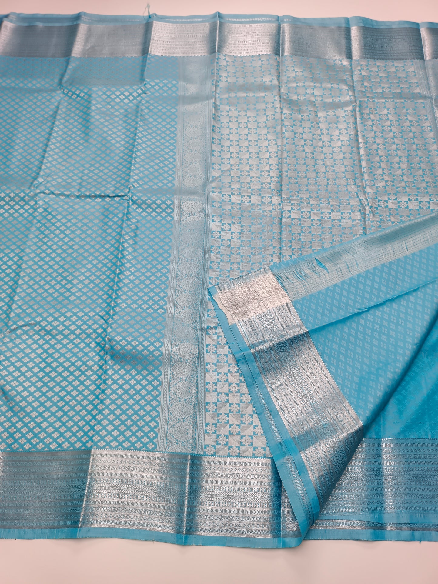 FANCY TISSUE BROCADE SAREE