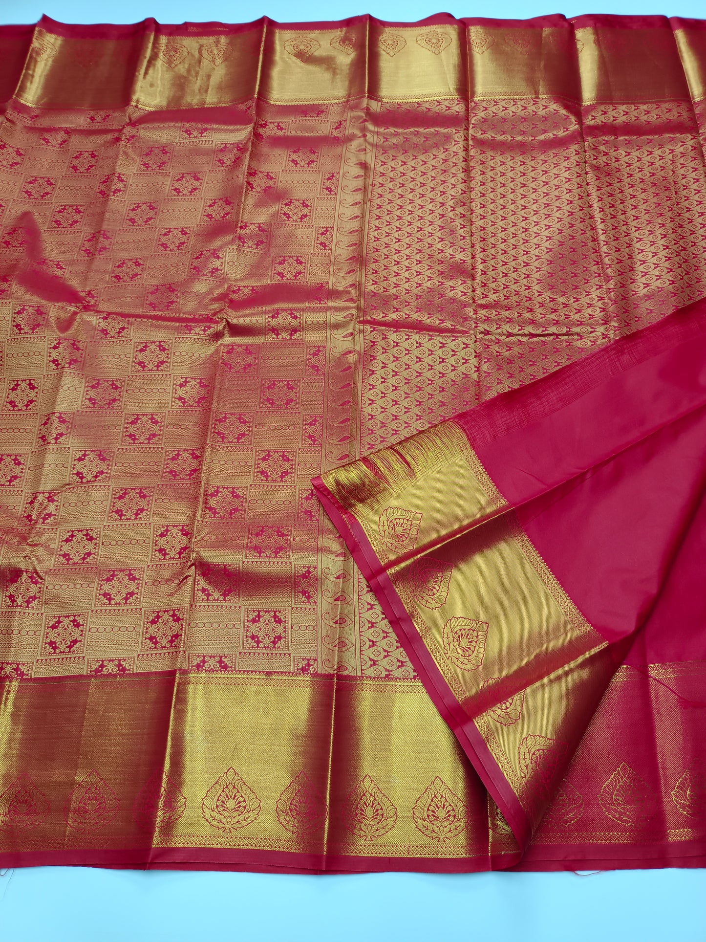 FANCY TISSUE BROCADE SAREE