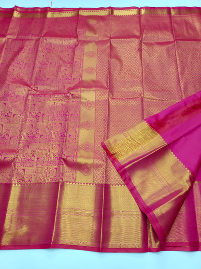 FANCY TISSUE BROCADE SAREE
