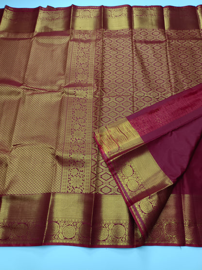 FANCY TISSUE BROCADE SAREE