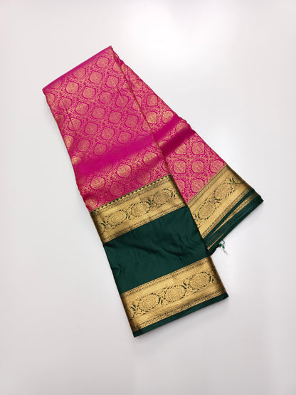FANCY TISSUE BROCADE SAREE