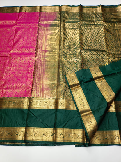 FANCY TISSUE BROCADE SAREE