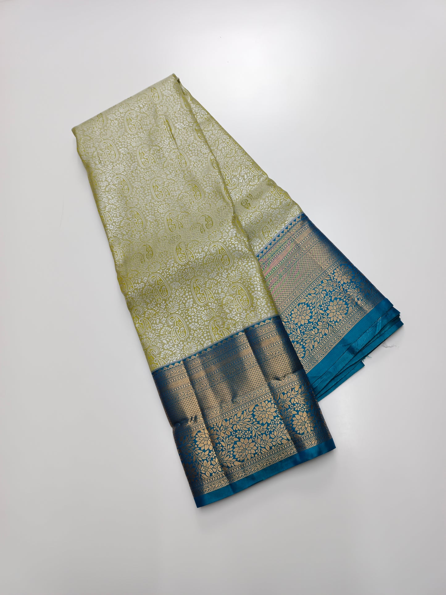 FANCY TISSUE BROCADE SAREE