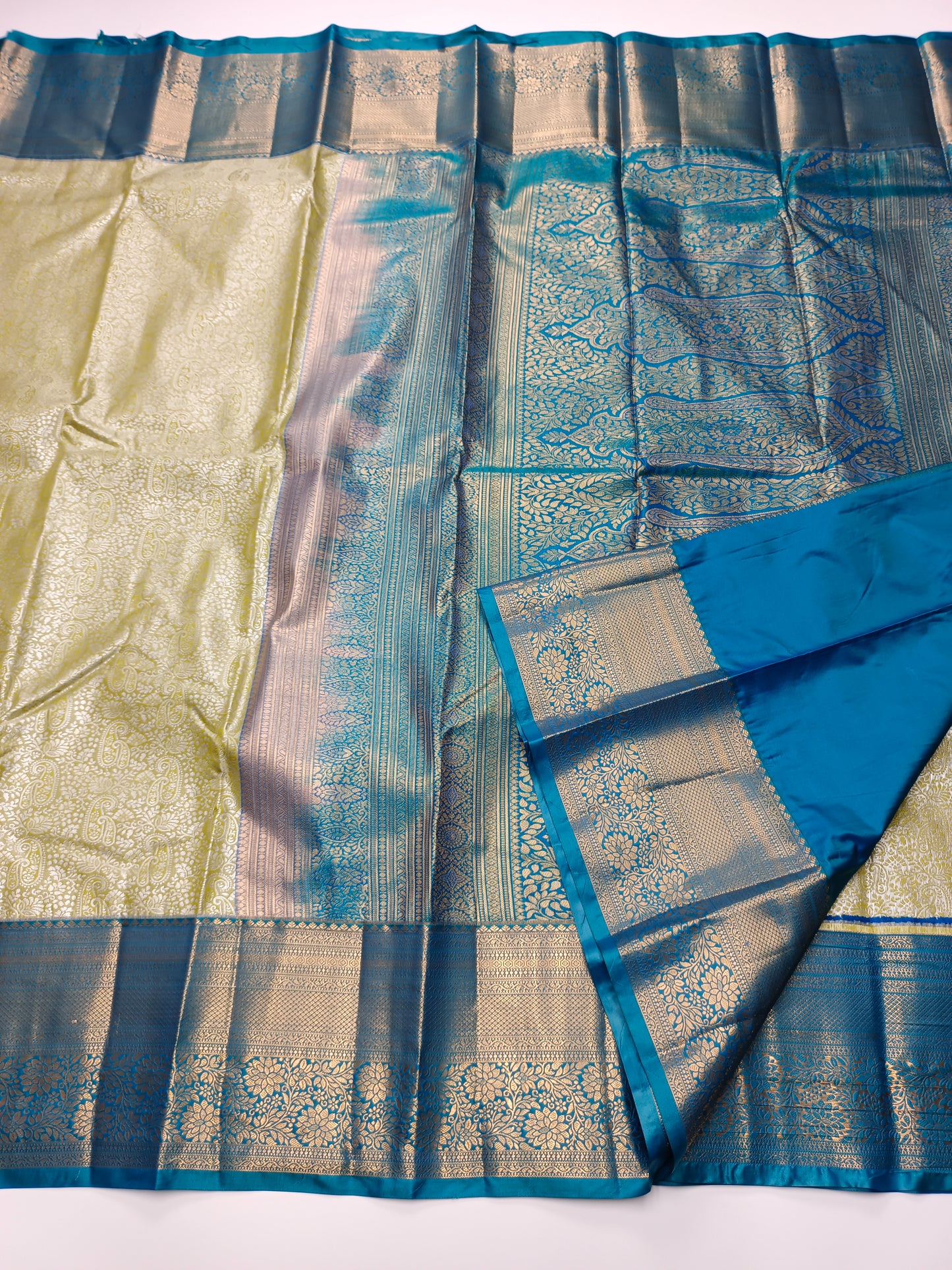 FANCY TISSUE BROCADE SAREE