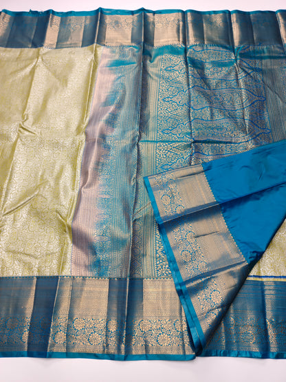 FANCY TISSUE BROCADE SAREE