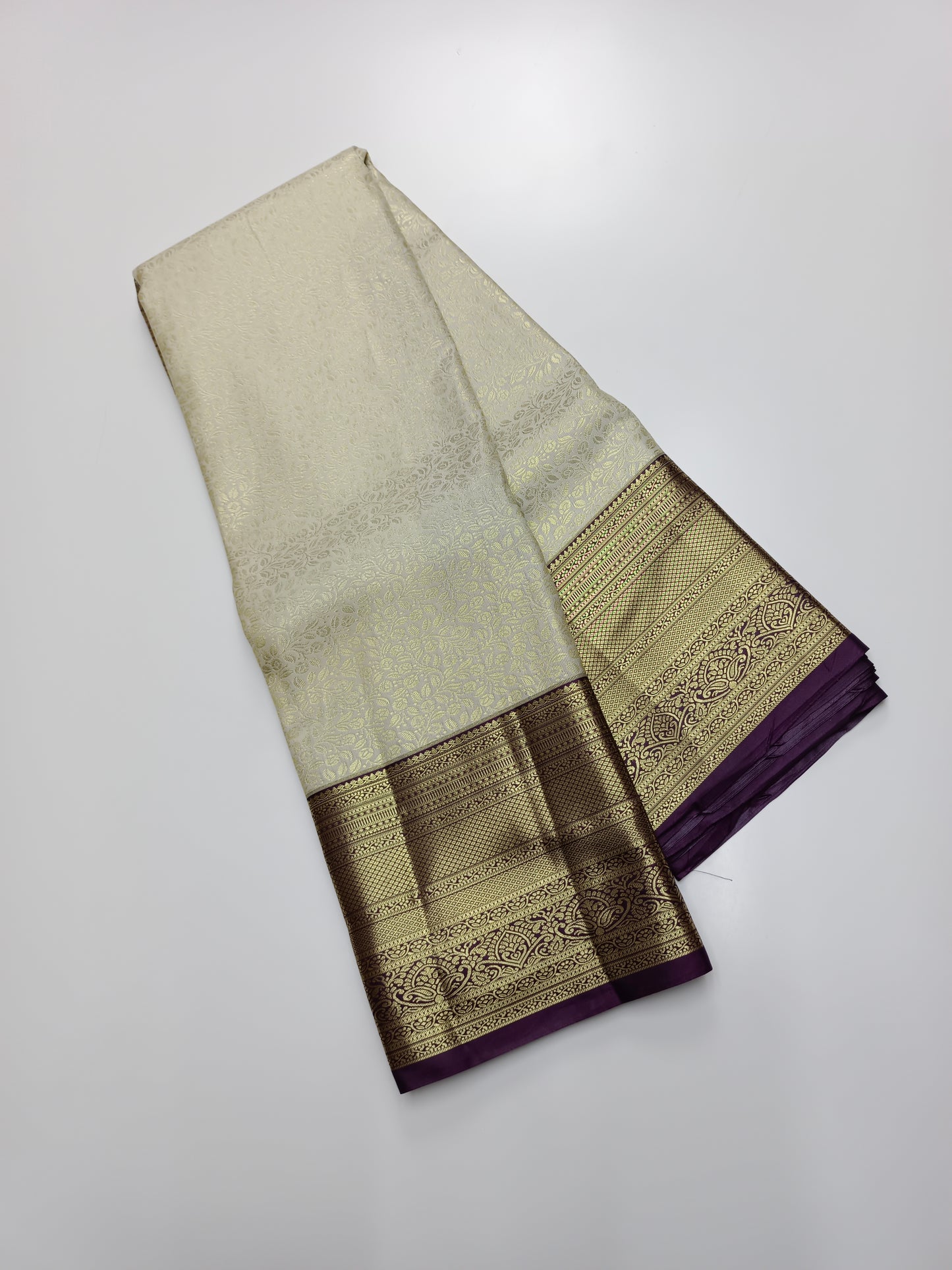 FANCY TISSUE BROCADE SAREE