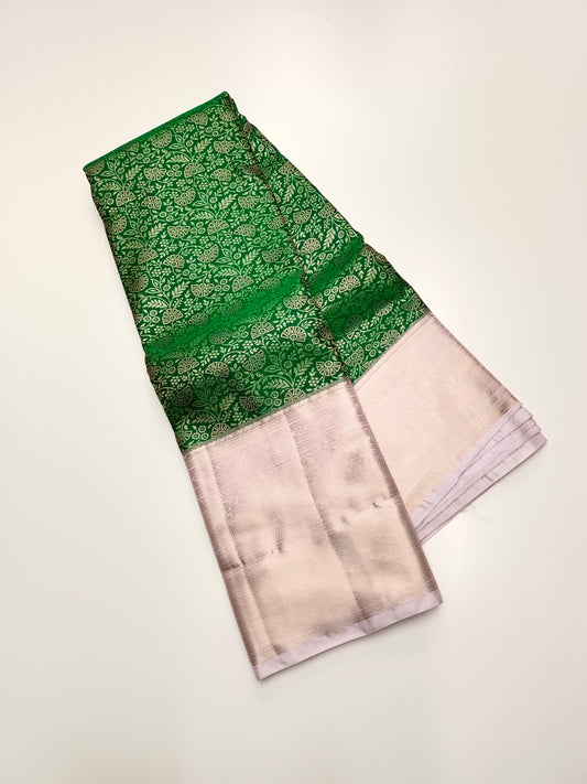 FANCY TISSUE BROCADE SAREE