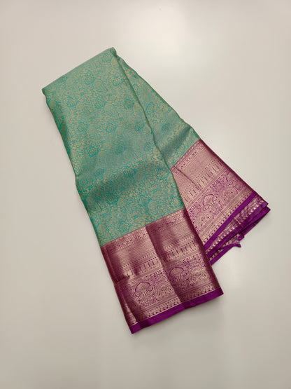 FANCY TISSUE BROCADE SAREE