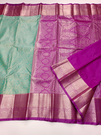 FANCY TISSUE BROCADE SAREE