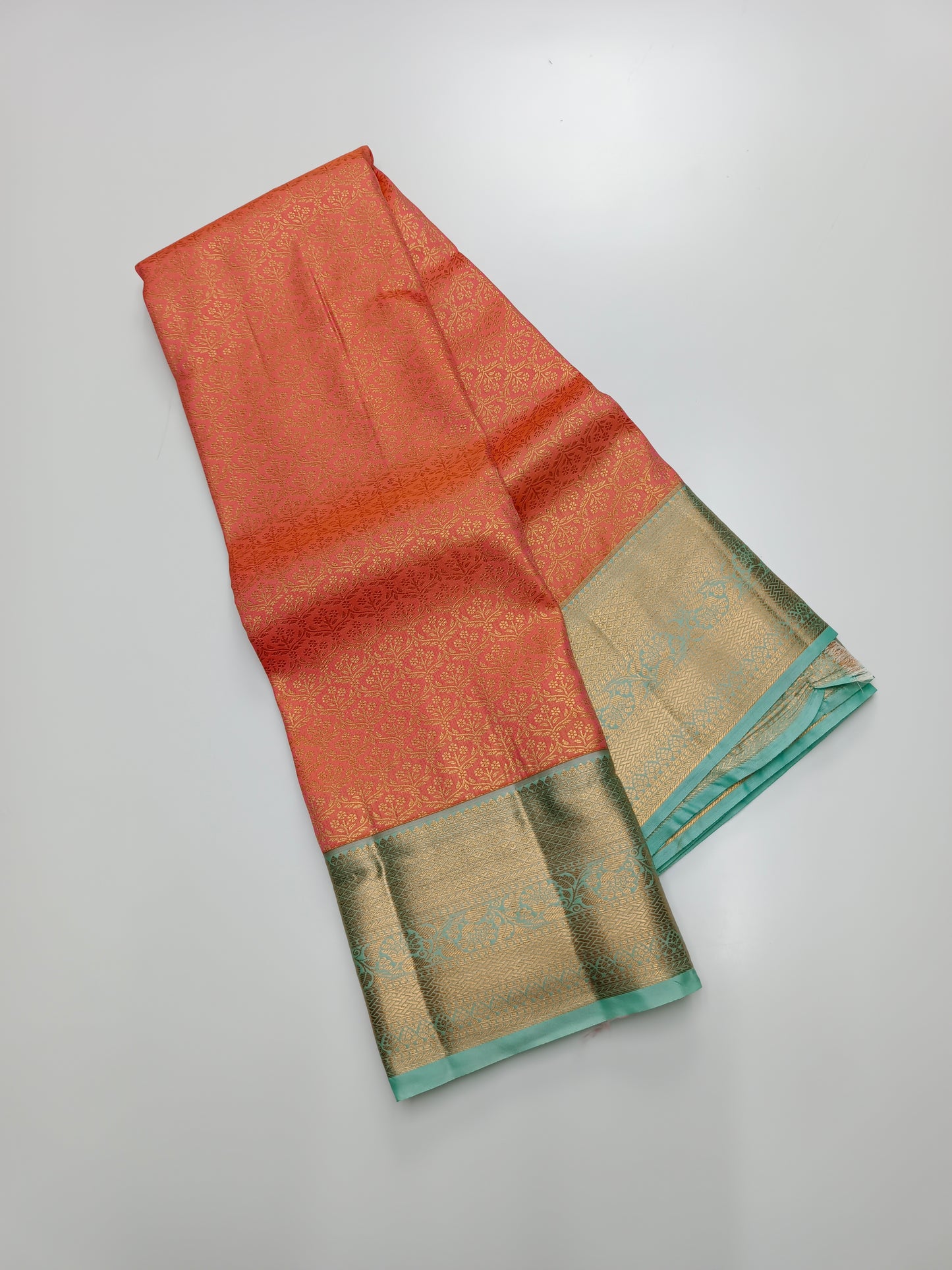 FANCY TISSUE BROCADE SAREE