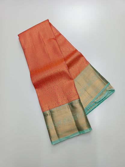 FANCY TISSUE BROCADE SAREE