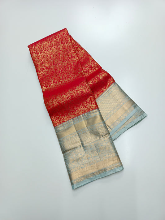 FANCY TISSUE BROCADE SAREE