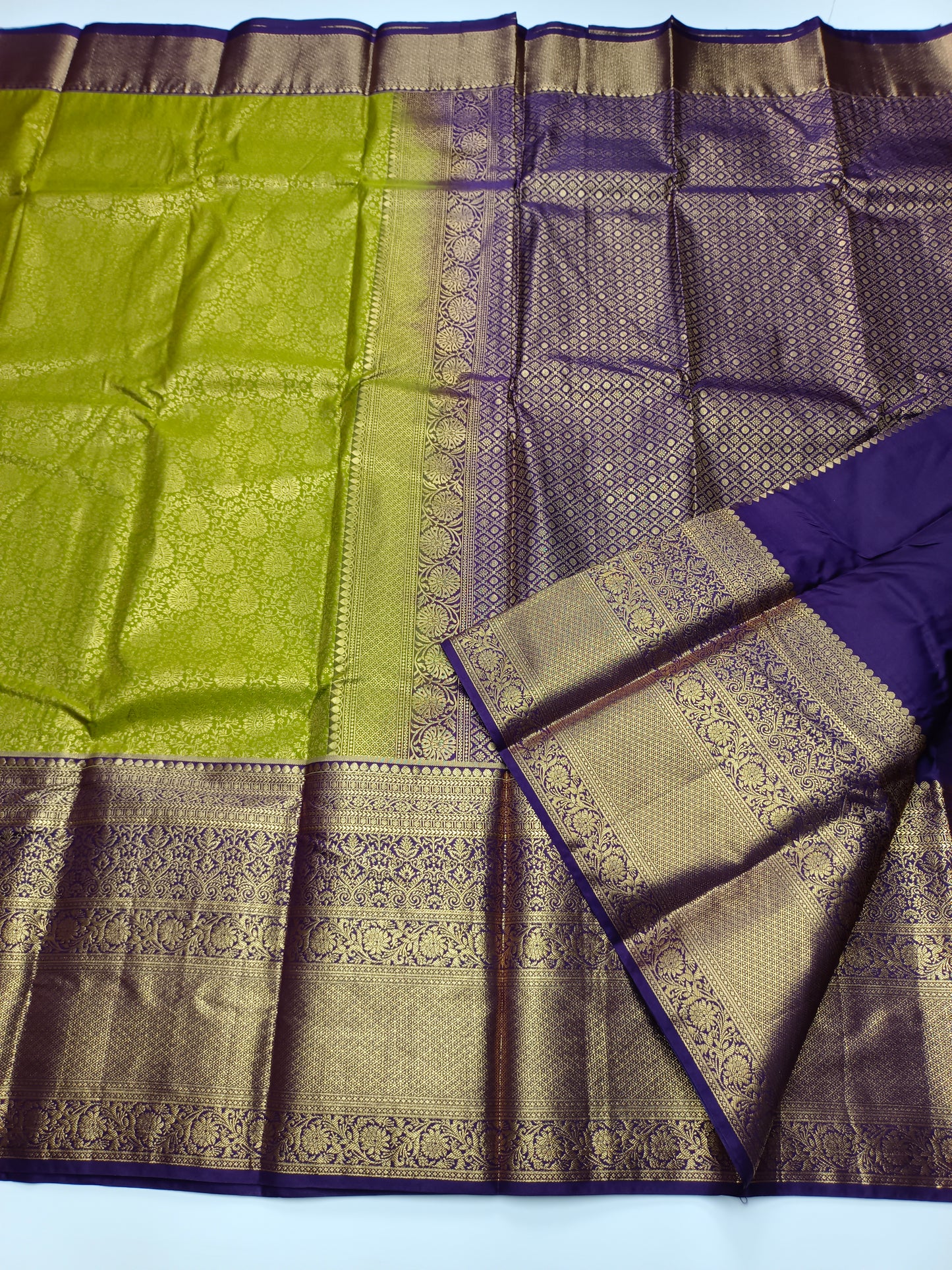 FANCY TISSUE BROCADE SAREE