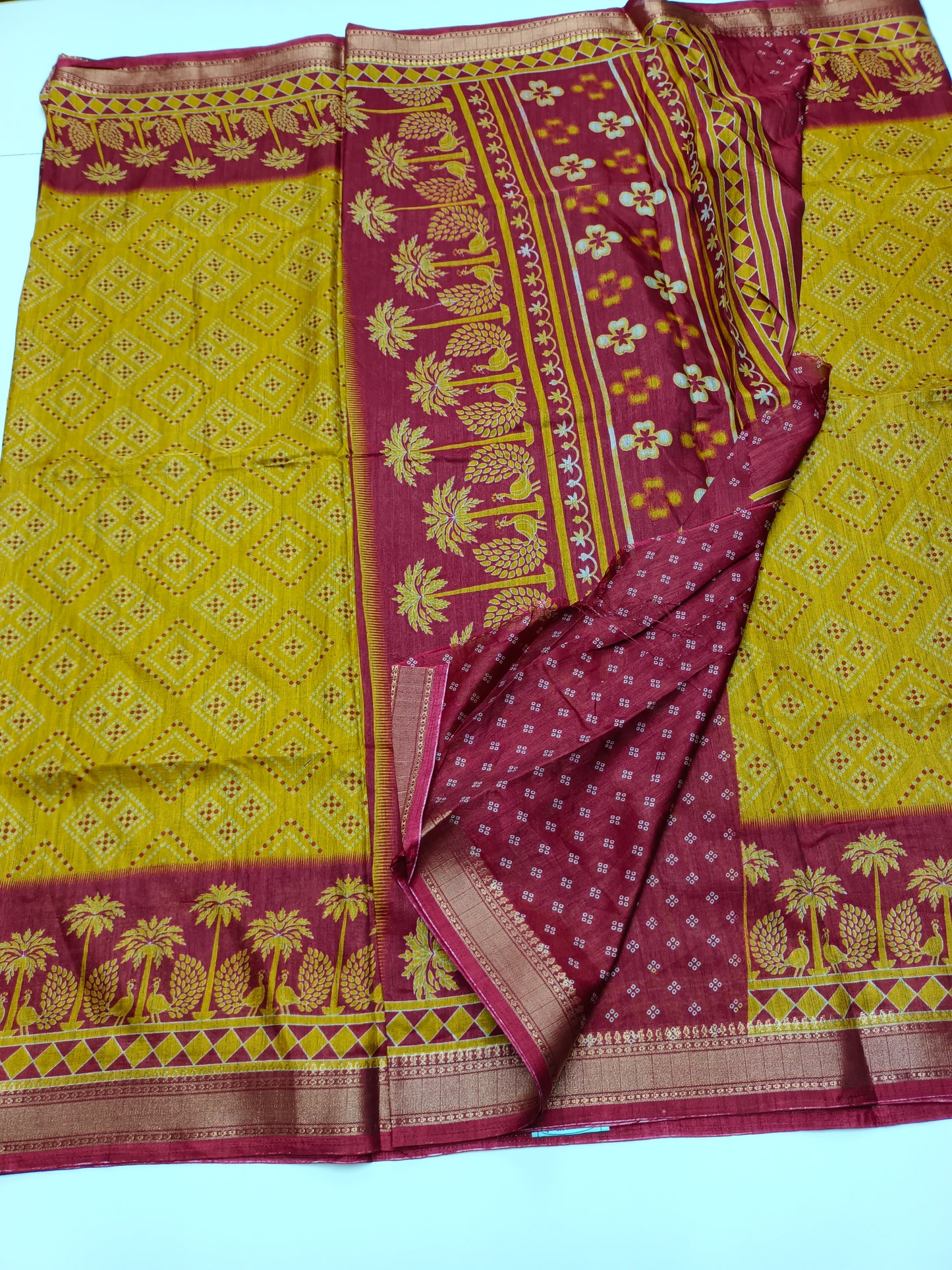 FANCY DOLA SILK SAREE
