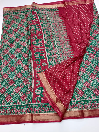 FANCY DOLA SILK SAREE