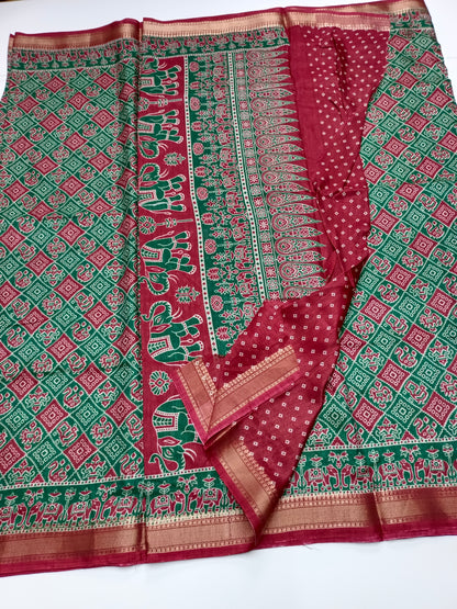 FANCY DOLA SILK SAREE