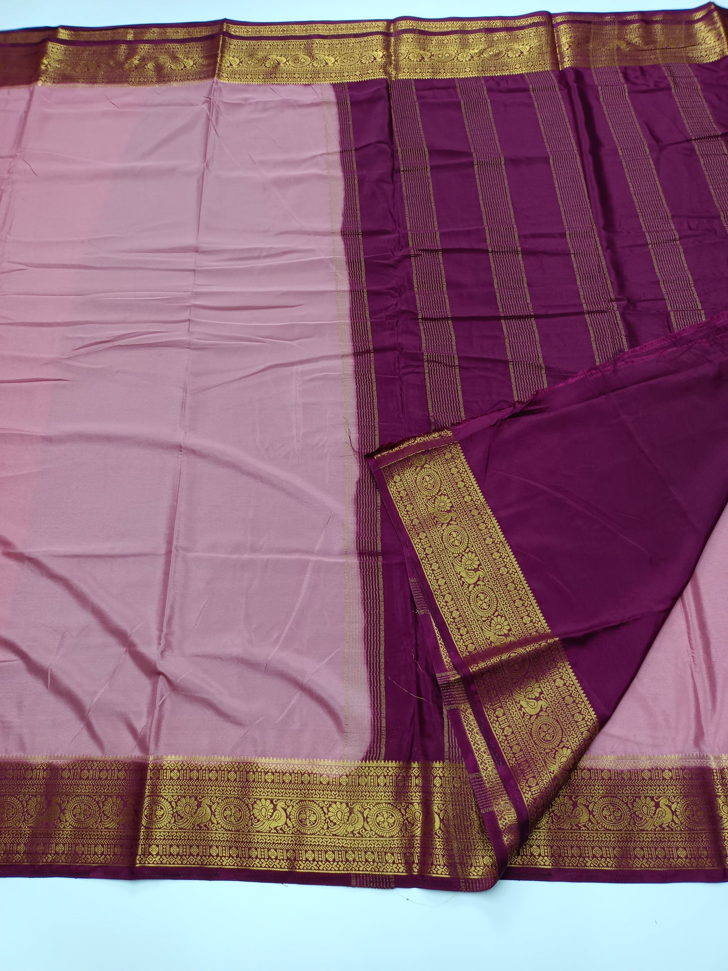 SEMI CREPE SILK SAREE