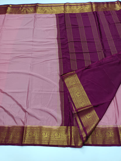 SEMI CREPE SILK SAREE