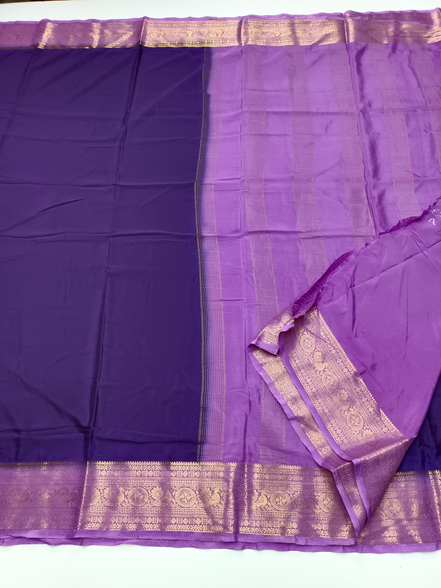 SEMI CREPE SILK SAREE
