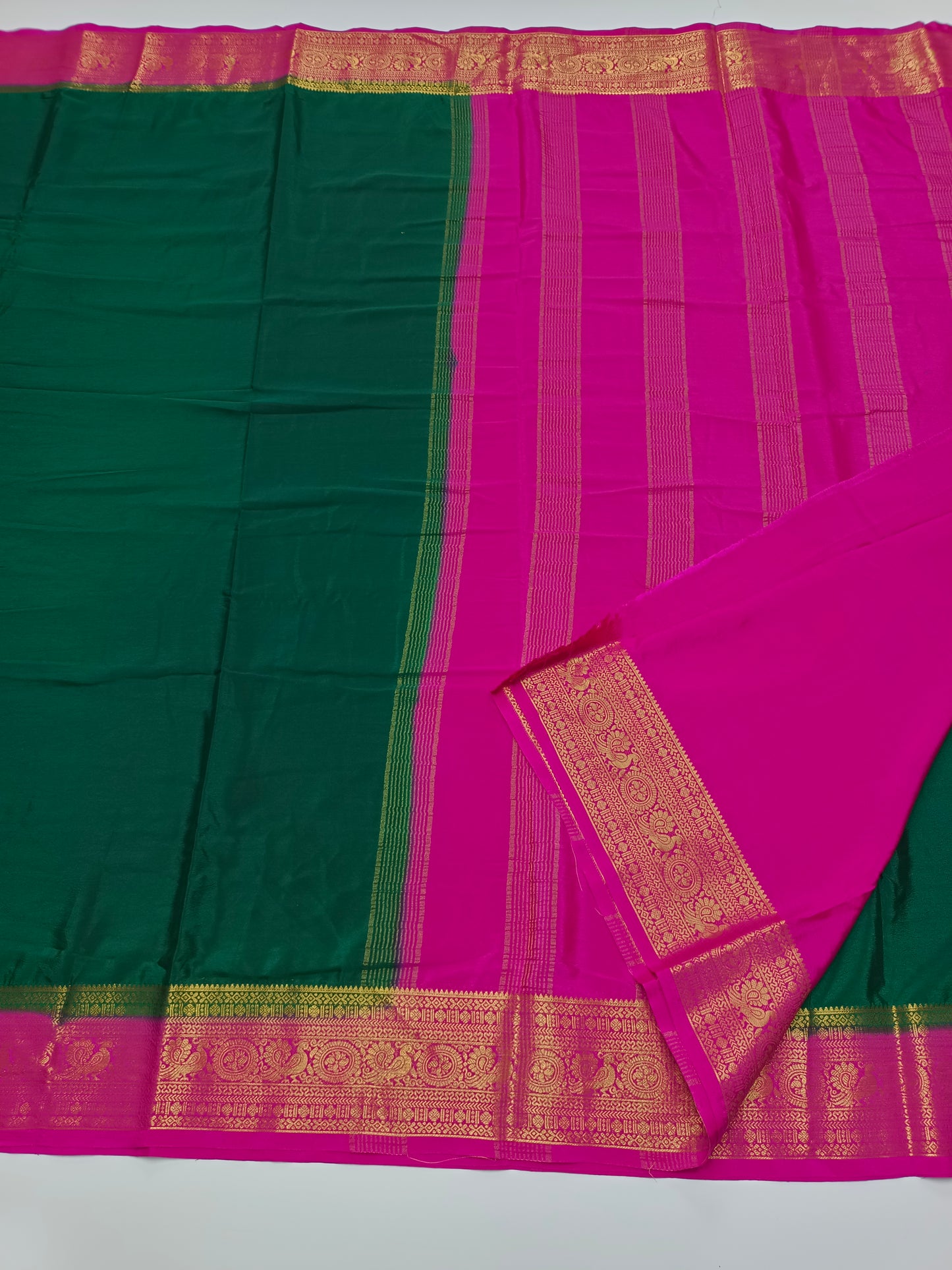 SEMI CREPE SILK SAREE