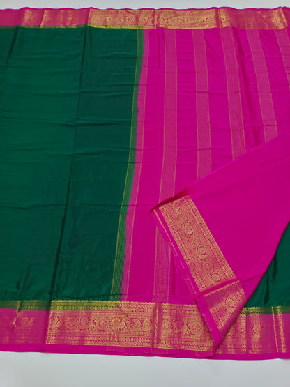 SEMI CREPE SILK SAREE