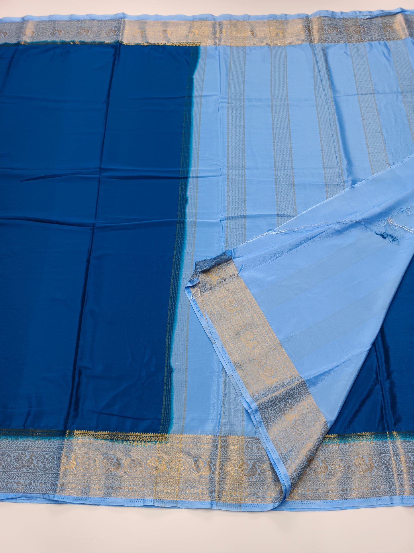 SEMI CREPE SILK SAREE