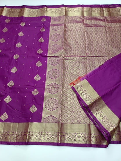 KANCHIPURAM SEMI SILK SAREE
