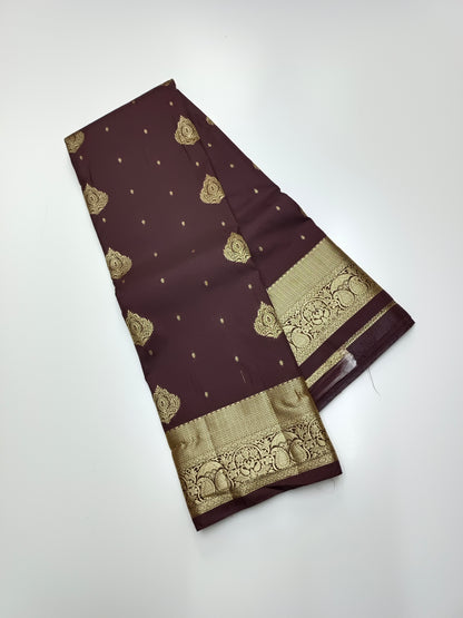 KANCHIPURAM SEMI SILK SAREE