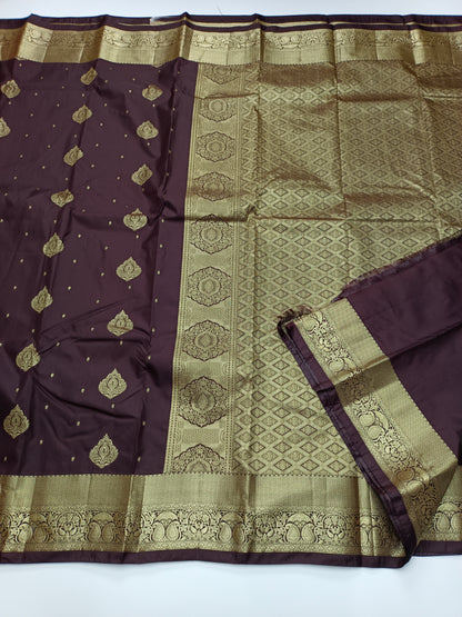 KANCHIPURAM SEMI SILK SAREE