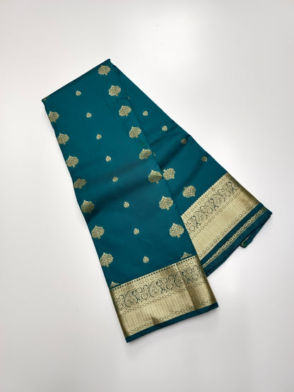 KANCHIPURAM SEMI SILK SAREE