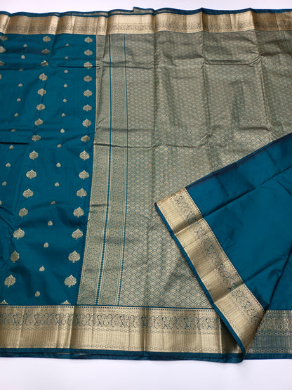 KANCHIPURAM SEMI SILK SAREE