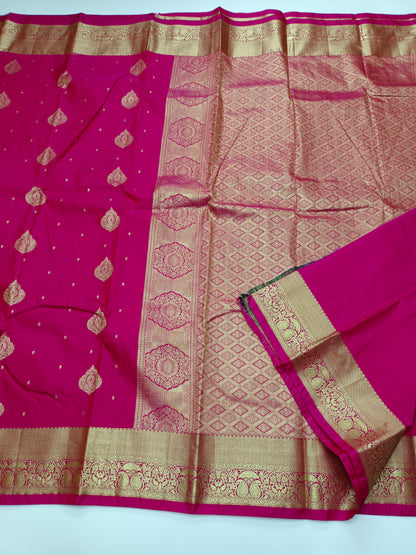 KANCHIPURAM SEMI SILK SAREE