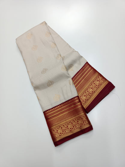 KANCHIPURAM SEMI SILK SAREE