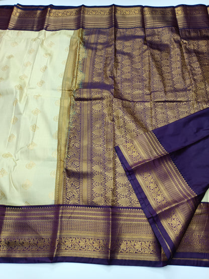 KANCHIPURAM SEMI SILK SAREE