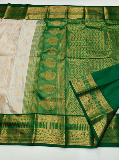 KANCHIPURAM SEMI SILK SAREE