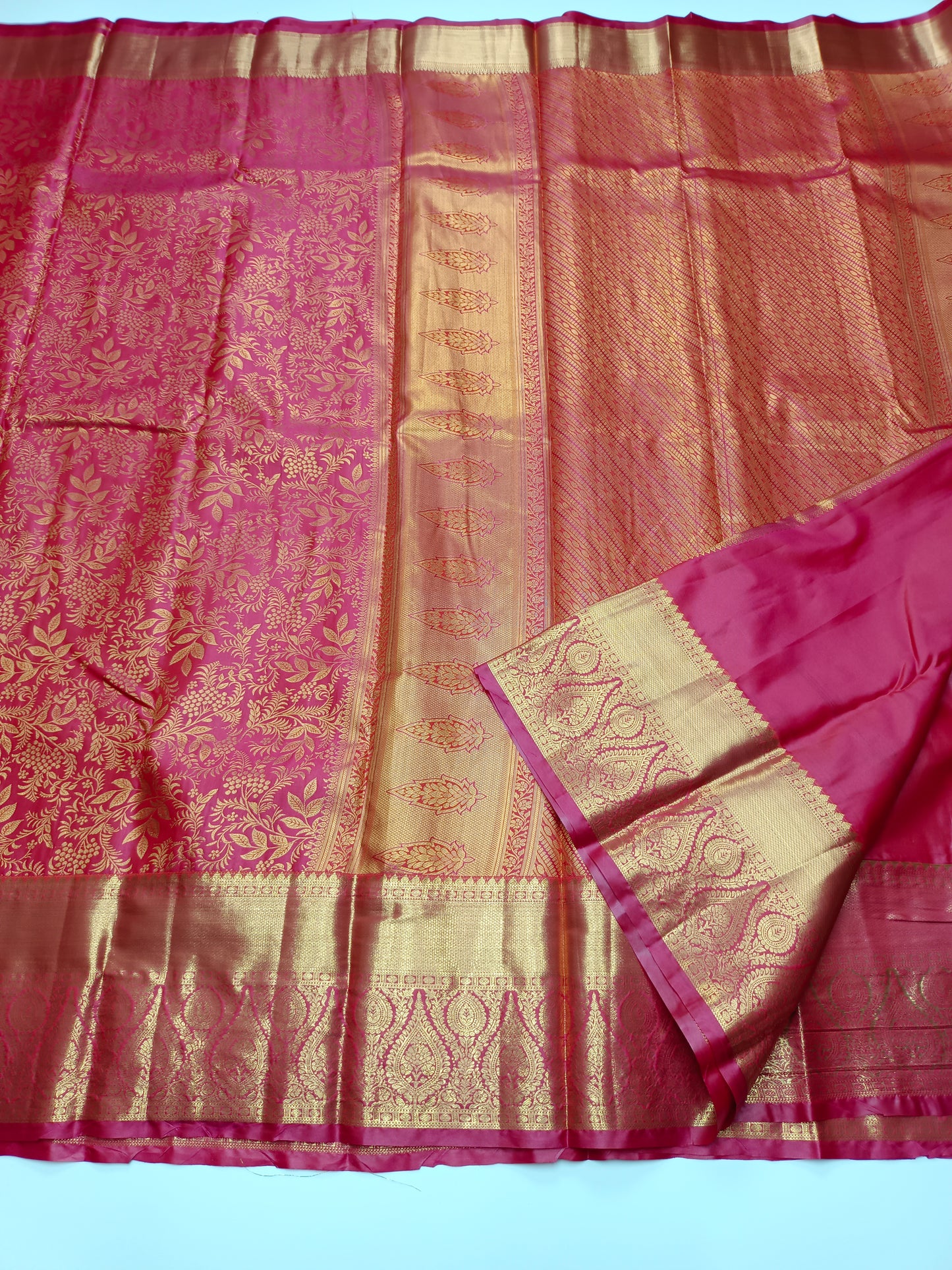 FANCY TISSUE BROCADE SAREE
