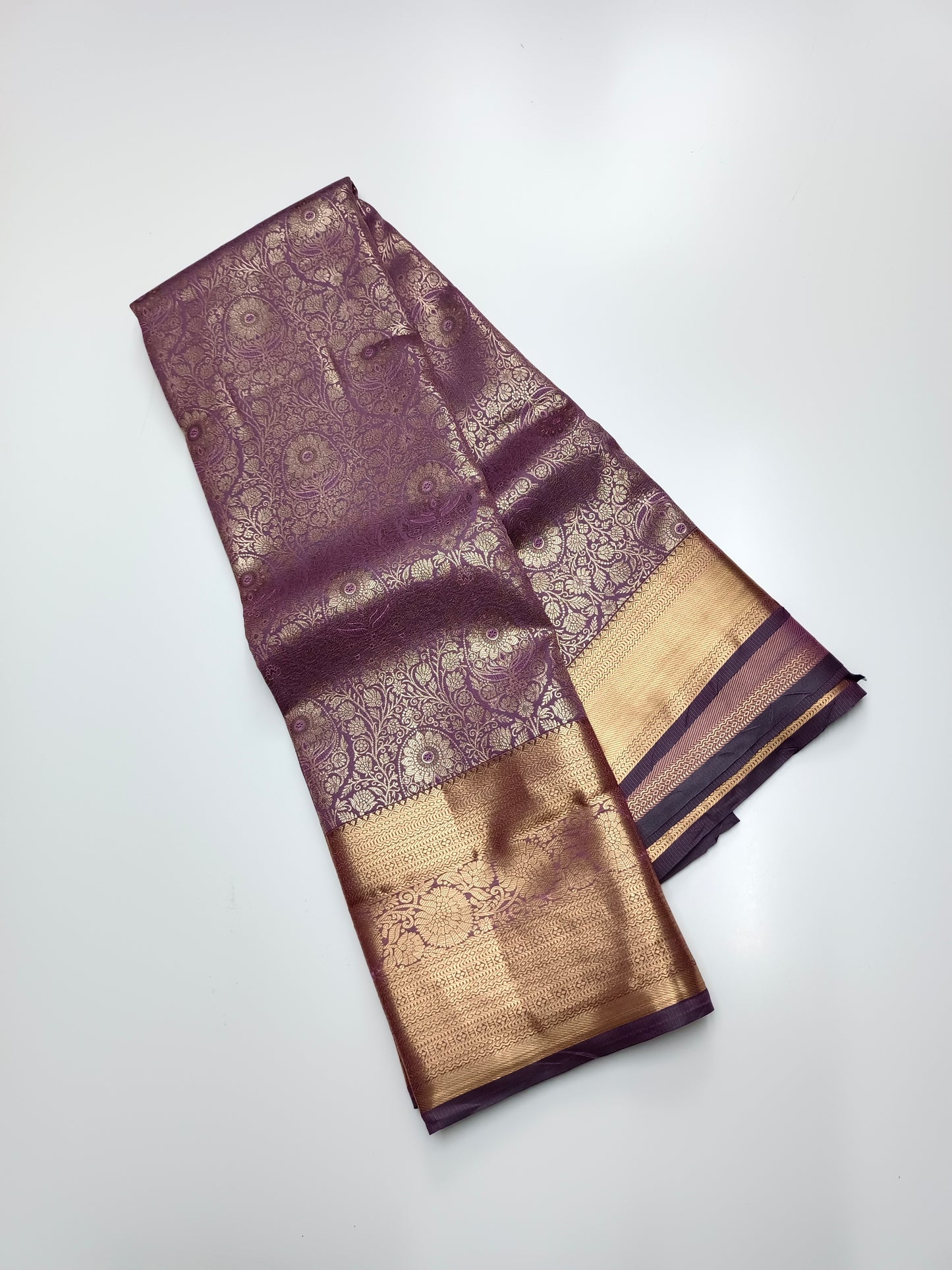 FANCY TISSUE BROCADE SAREE