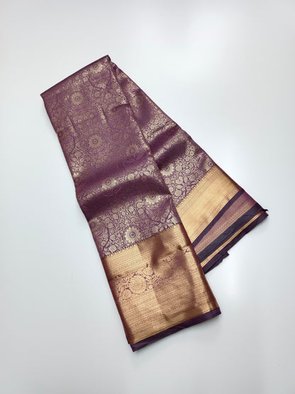 FANCY TISSUE BROCADE SAREE