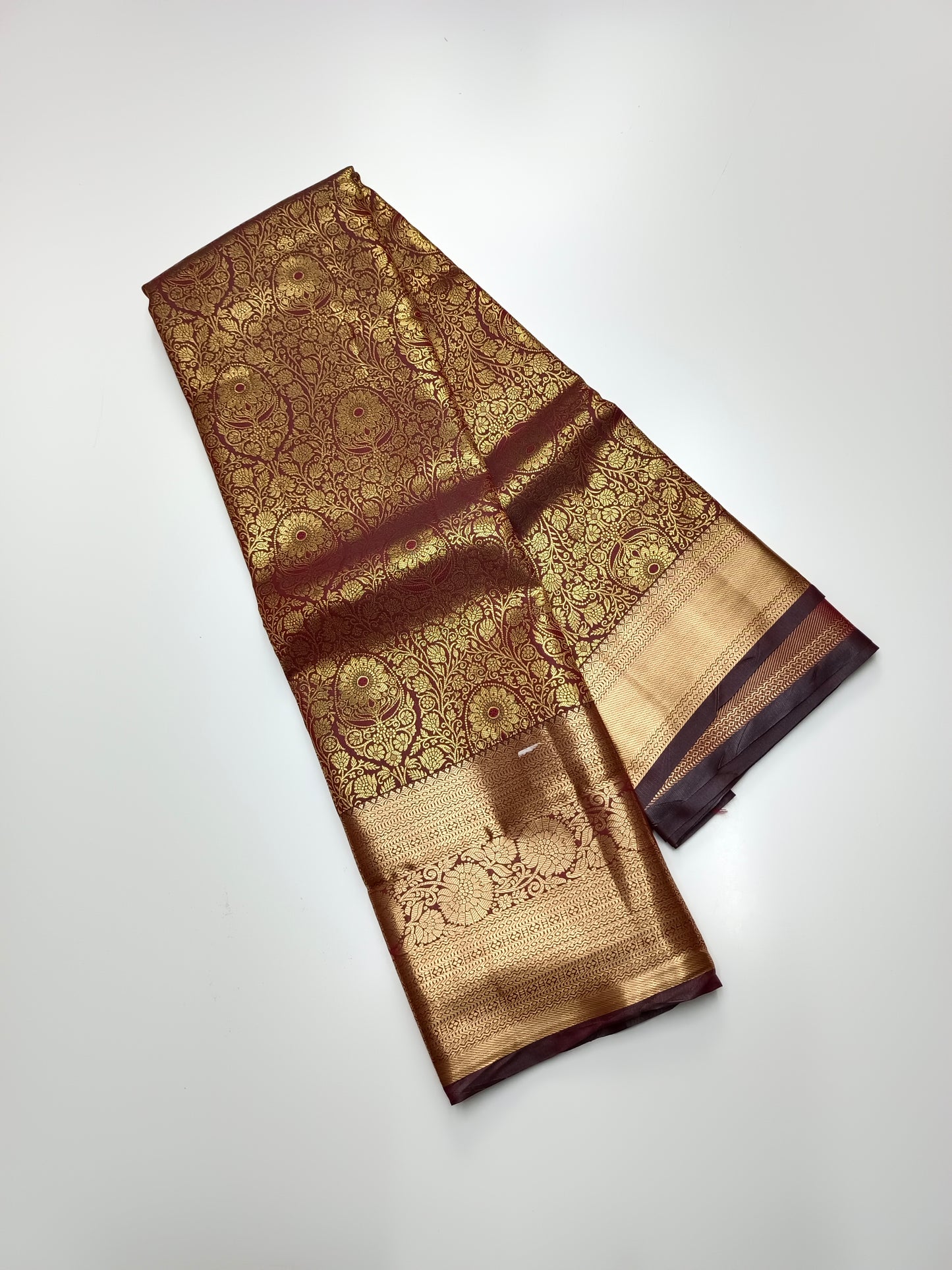 FANCY TISSUE BROCADE SAREE