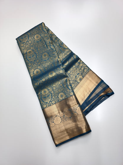 FANCY TISSUE BROCADE SAREE