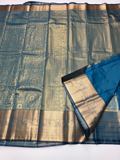 FANCY TISSUE BROCADE SAREE