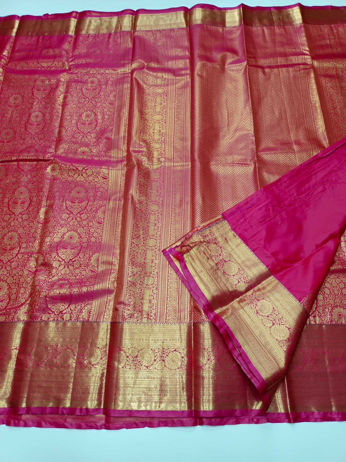 FANCY TISSUE BROCADE SAREE